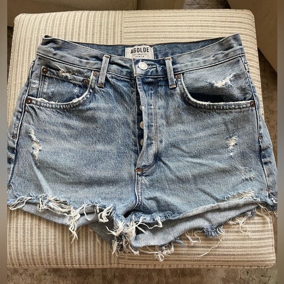 Agolde Pants - AGOLDE Parker Denim Shorts